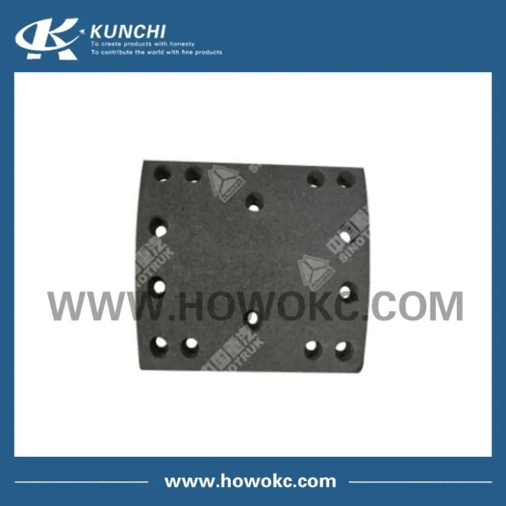 Sinotruk HOWO Brake Lining 14 Holes WG9231342069